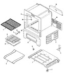 Diagram for 05 - Oven/base