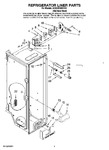 Diagram for 02 - Refrigerator Liner Parts