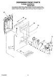 Diagram for 08 - Dispenser Front Parts