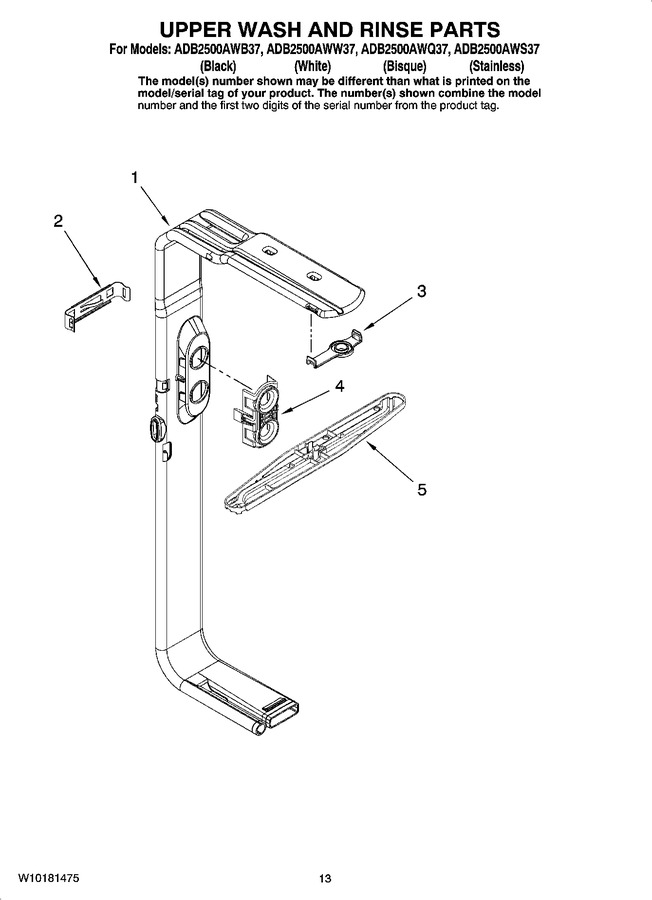 Diagram for ADB2500AWQ37