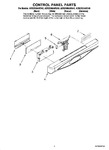 Diagram for 02 - Control Panel Parts