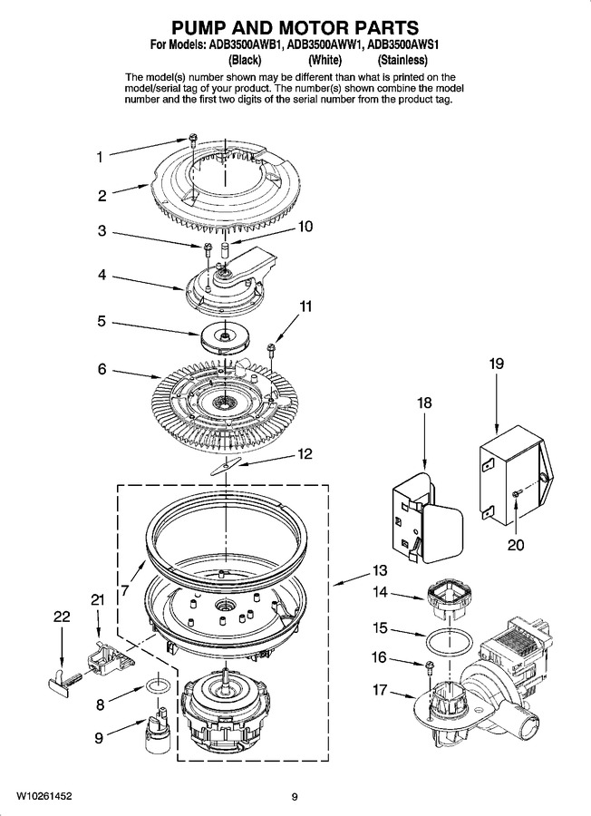 Diagram for ADB3500AWS1