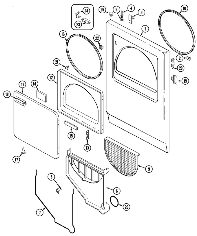 Diagram for CDE20T8VC