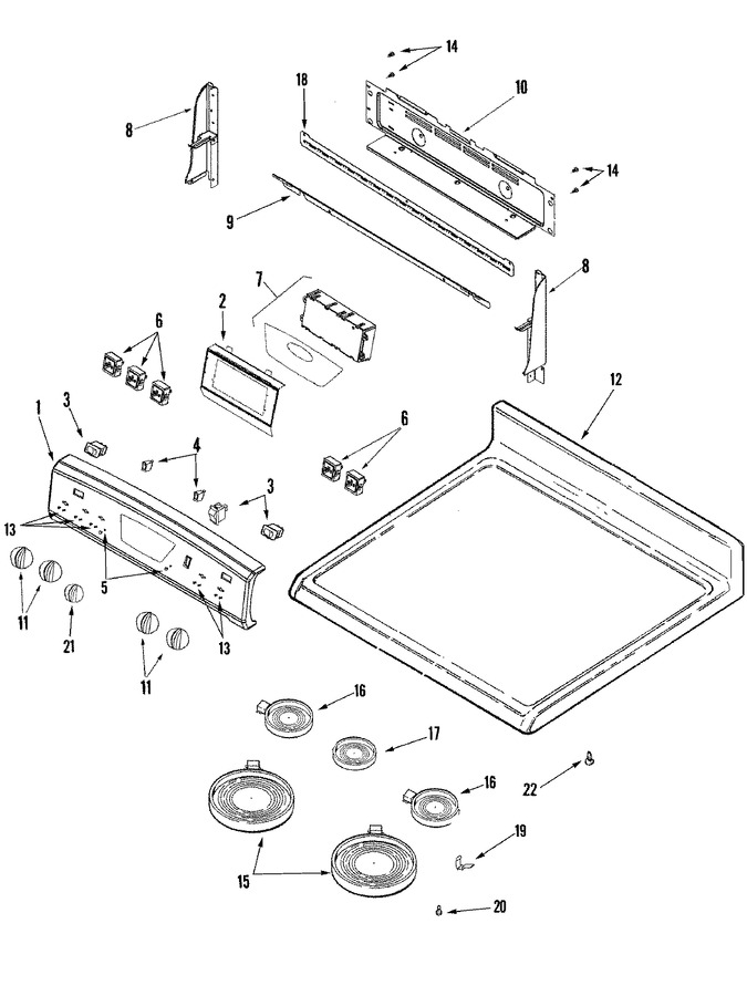 Diagram for AER5722CAS