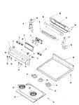 Diagram for 03 - Control Panel/top Assembly (blk/stl)