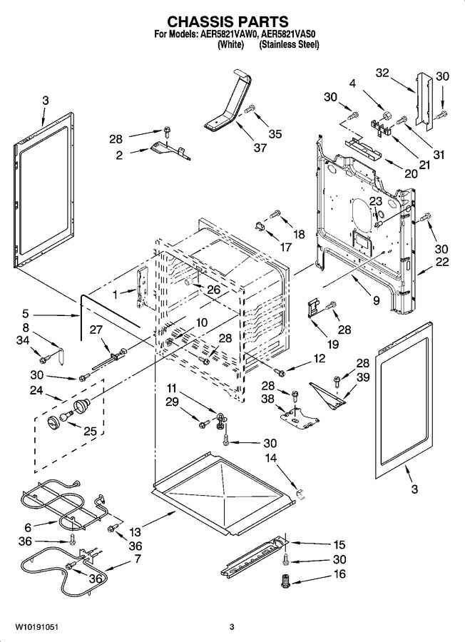 Diagram for AER5821VAS0