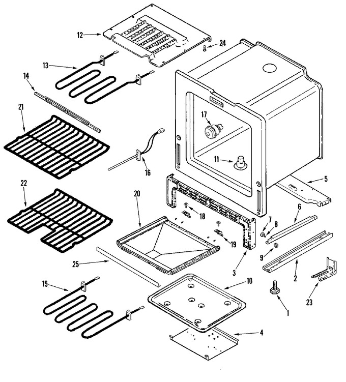 Diagram for MES5775BCF