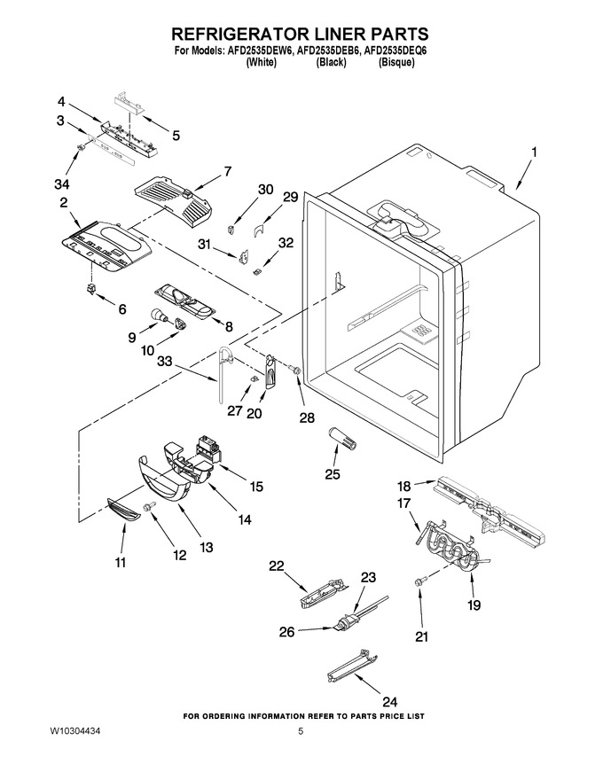 Diagram for AFD2535DEW6