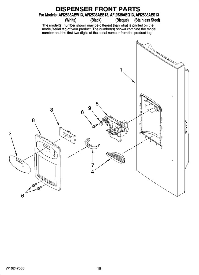 Diagram for AFI2538AEB13