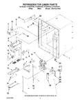 Diagram for 02 - Refrigerator Liner Parts