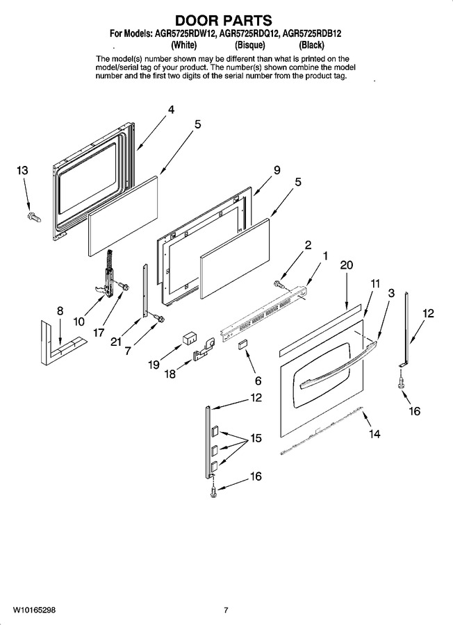 Diagram for AGR5725RDB12