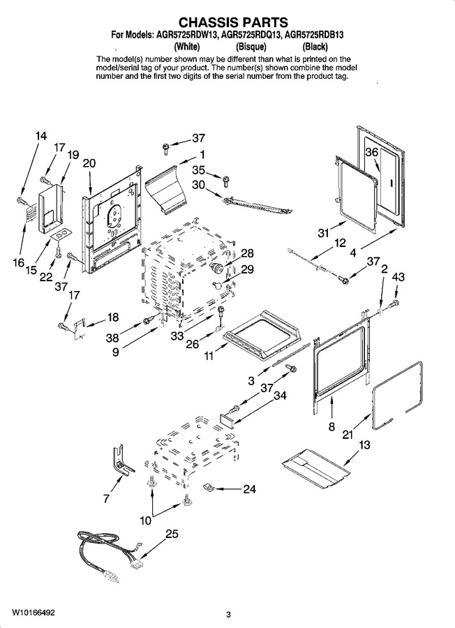 Diagram for AGR5725RDQ13