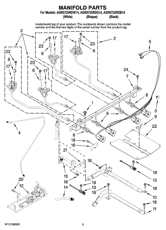 Diagram for AGR5725RDQ14