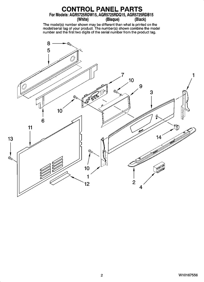 Diagram for AGR5725RDQ15