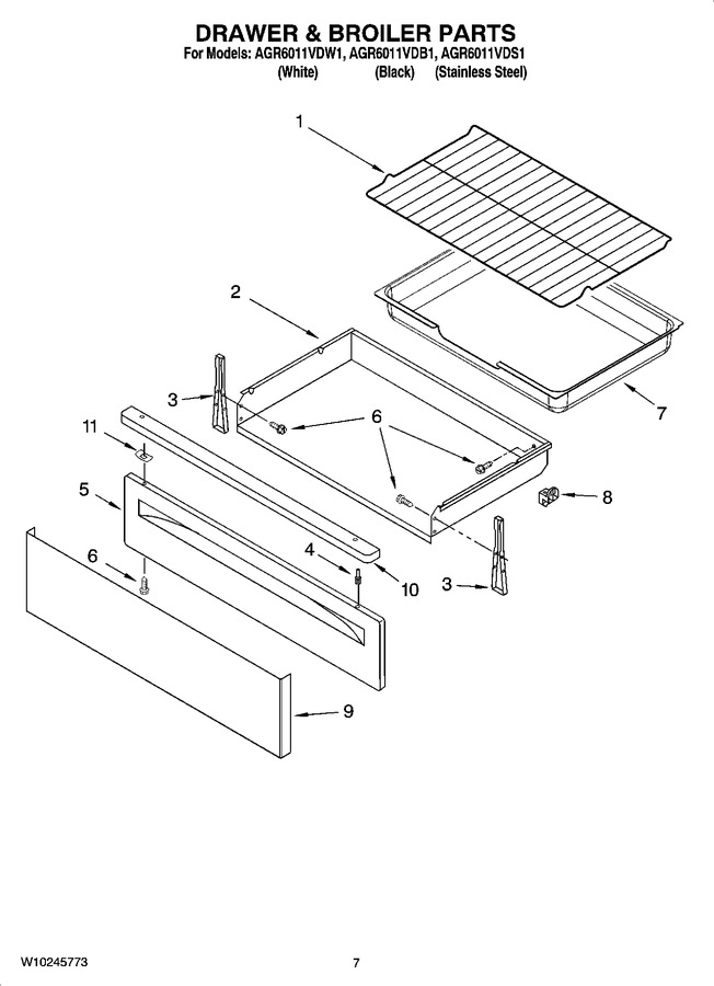 Diagram for AGR6011VDW1