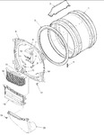 Diagram for 04 - Front Bulkhead, Air Duct & Drum