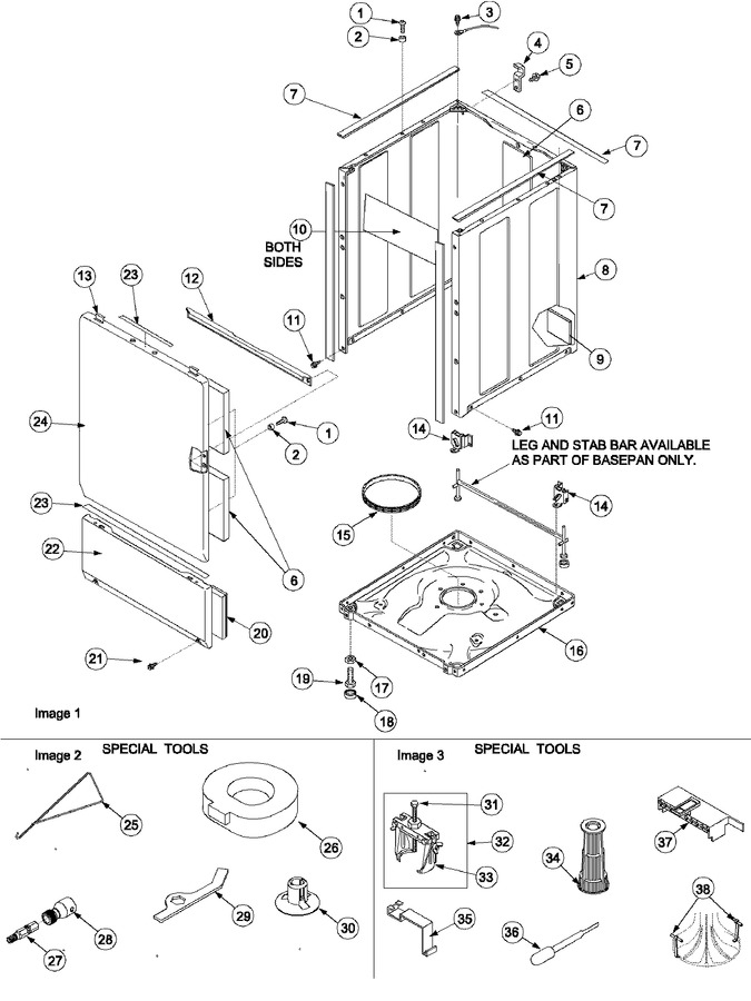 Diagram for ALW895SAW (BOM: PALW895SAW)