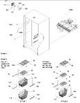 Diagram for 08 - Freezer Shelves & Lights