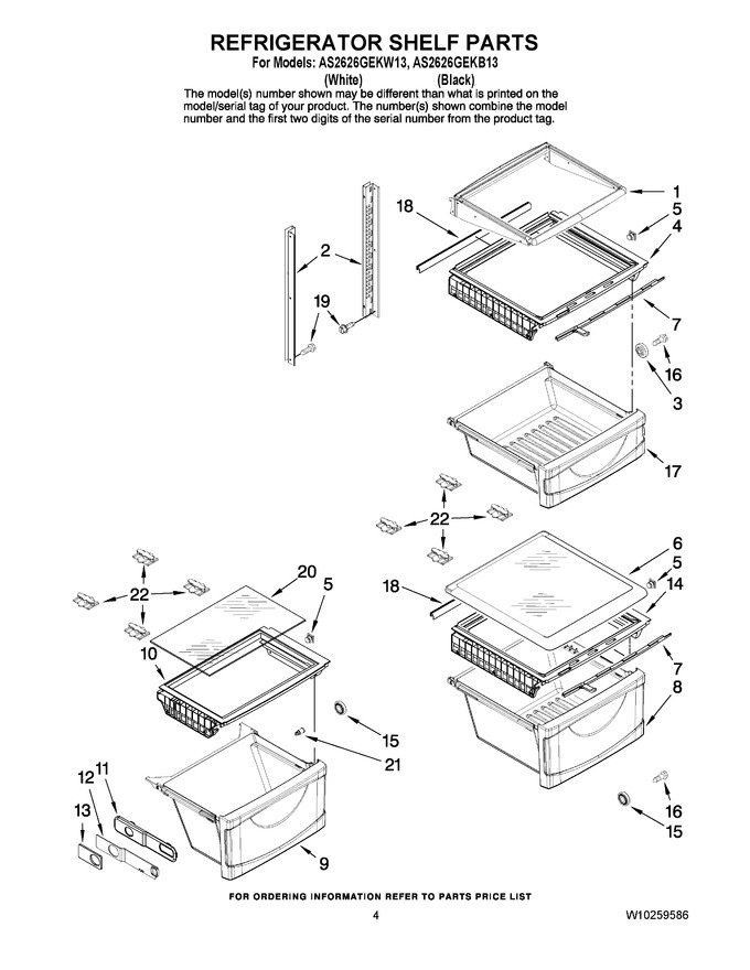 Diagram for AS2626GEKW13