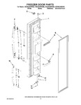 Diagram for 07 - Freezer Door Parts