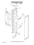 Diagram for 07 - Freezer Door Parts