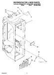 Diagram for 02 - Refrigerator Liner Parts