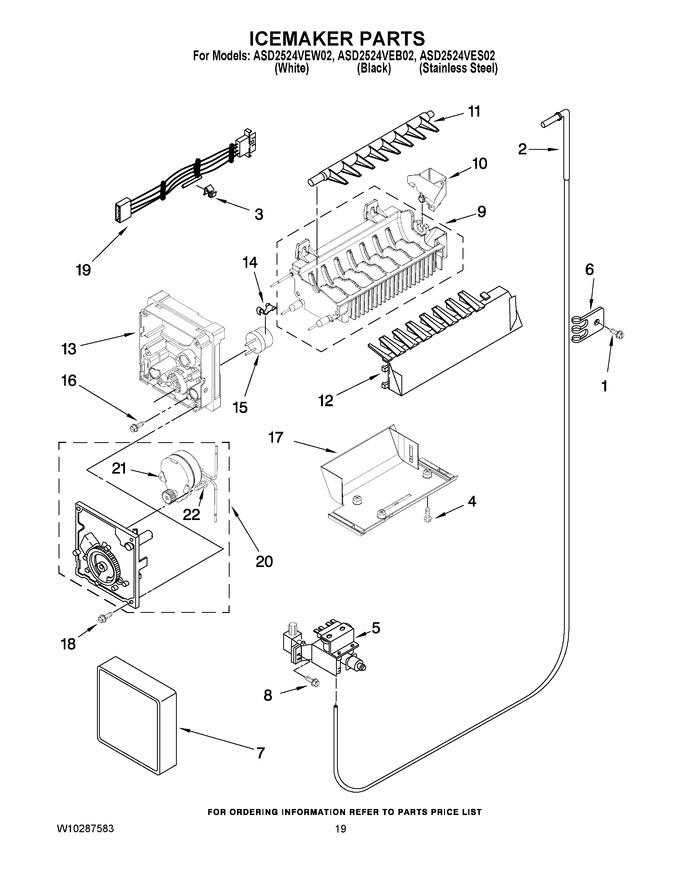 Diagram for ASD2524VES02