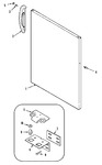 Diagram for 11 - Fresh Food Outer Door