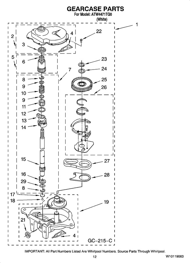 Diagram for ATW4471TQ0