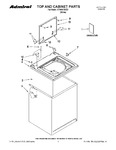 Diagram for 01 - Top And Cabinet Parts