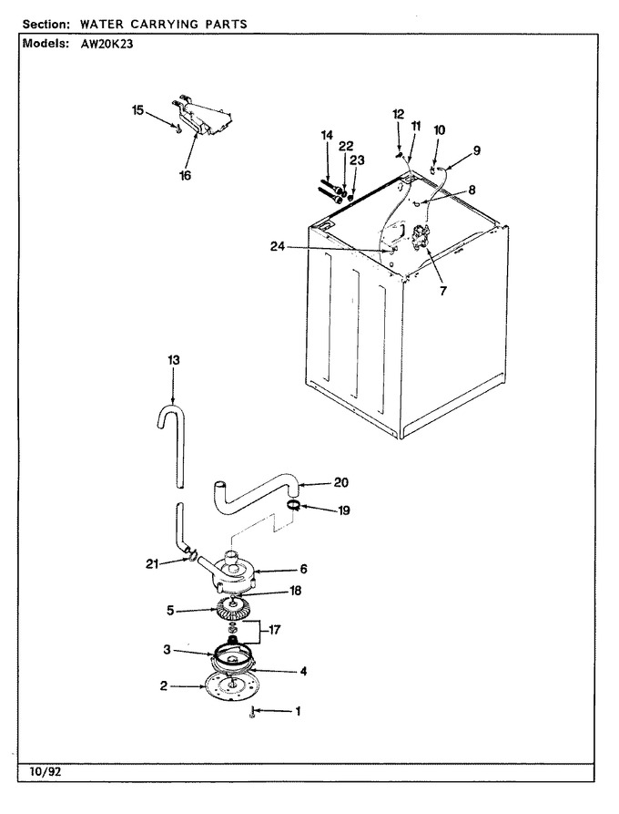 Diagram for AW20K23H