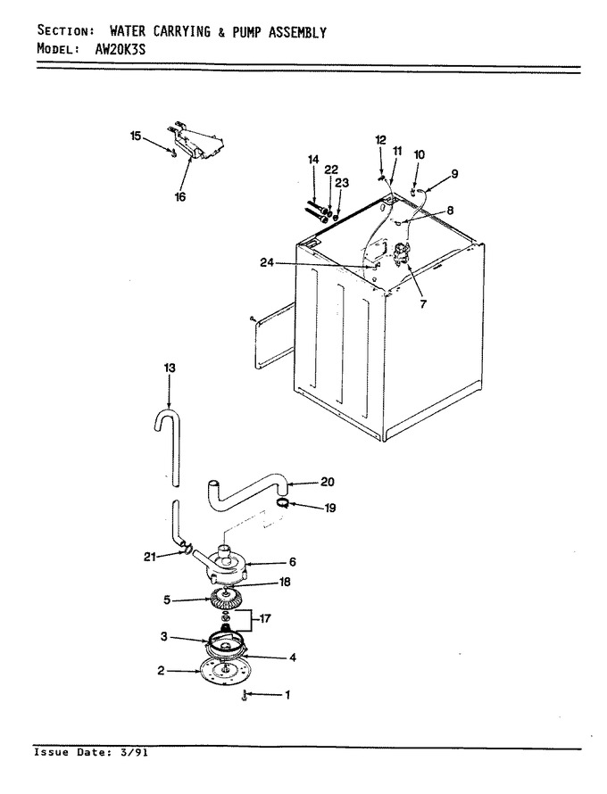 Diagram for AW20K3HS