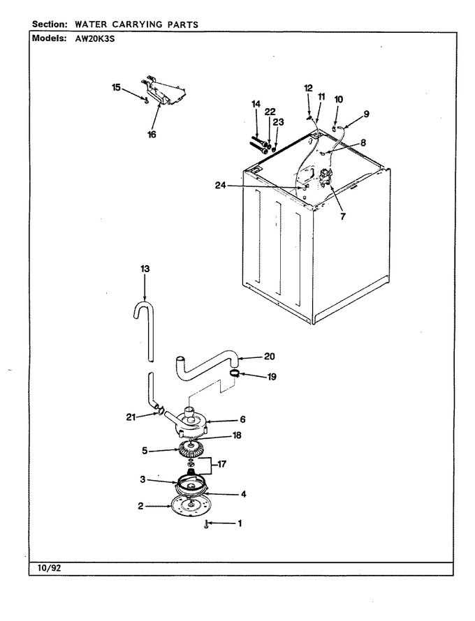 Diagram for AW20K3WS