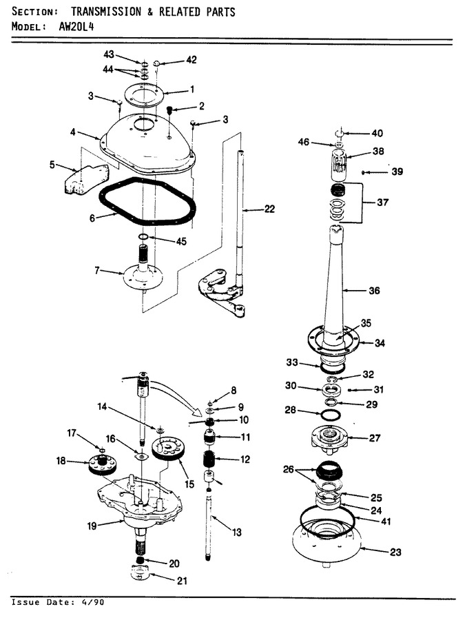 Diagram for AW20L4W