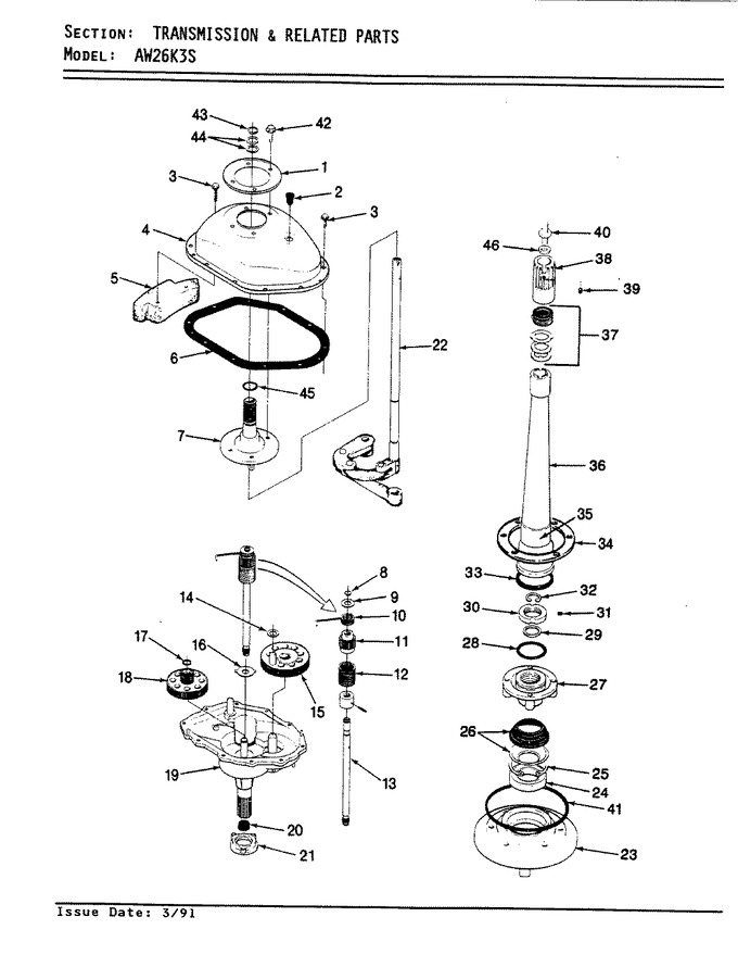 Diagram for AW26K3AS