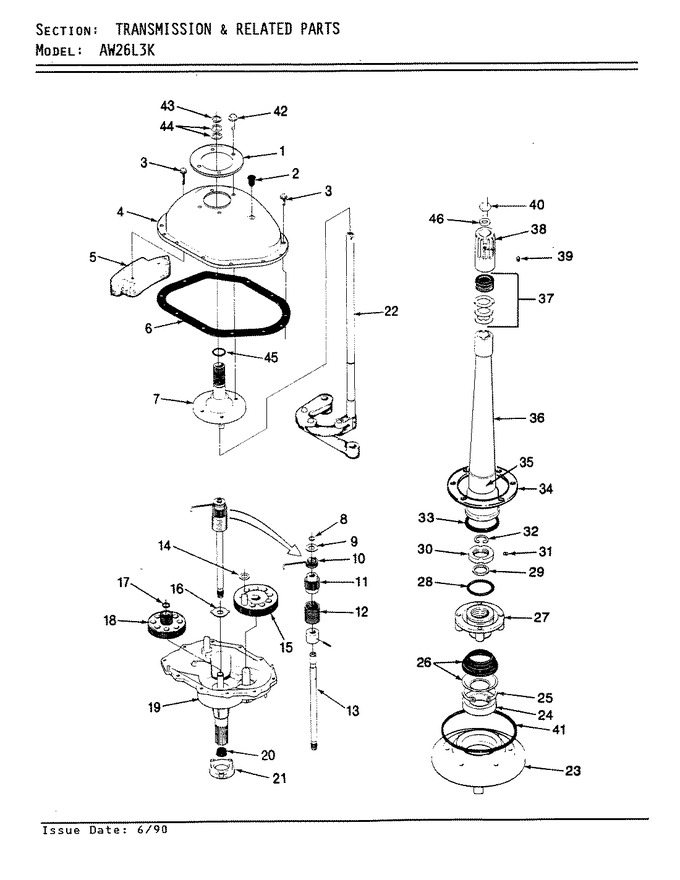 Diagram for AW26L3WK