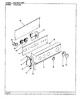 Diagram for 02 - Control Panel