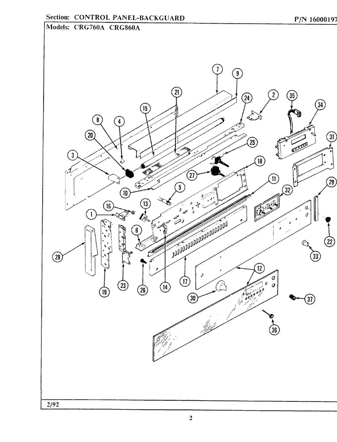 Diagram for BCRG860A