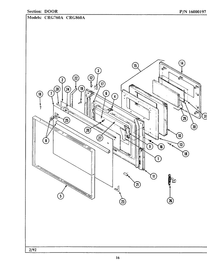 Diagram for BCRG860A