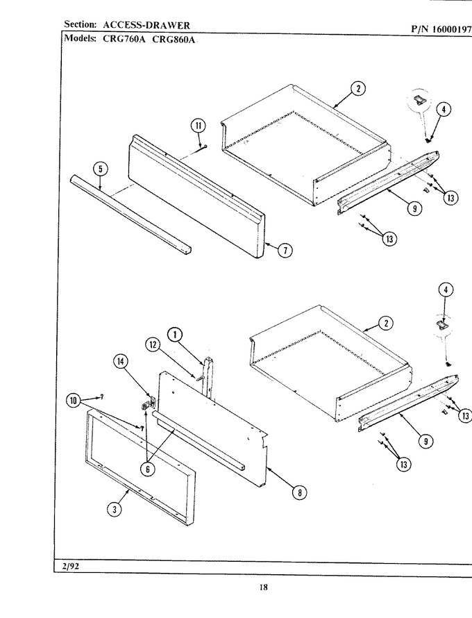 Diagram for CRG760A