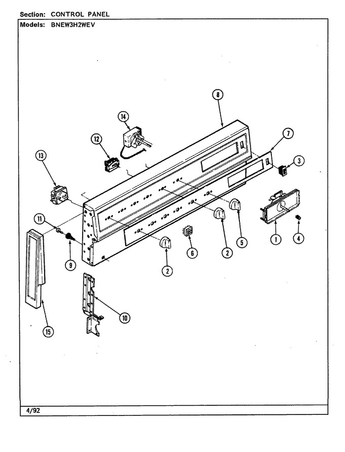 Diagram for BNEW3H2WEV