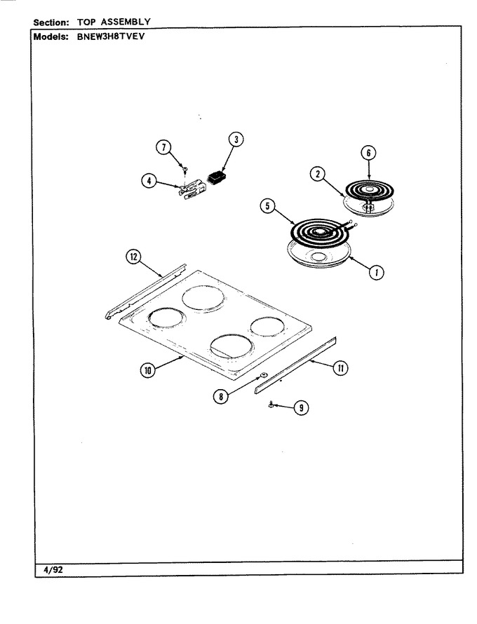 Diagram for BNEW3H8TVEV