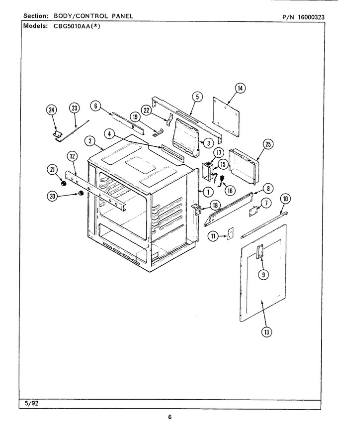 Diagram for CBG5010AAL