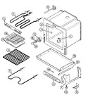 Diagram for 04 - Oven/base