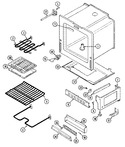 Diagram for 05 - Oven/base