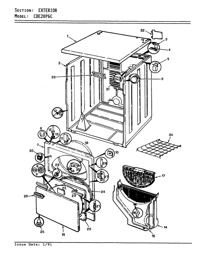 Diagram for CDE20P6WC