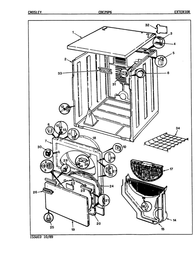 Diagram for CDE25P6W