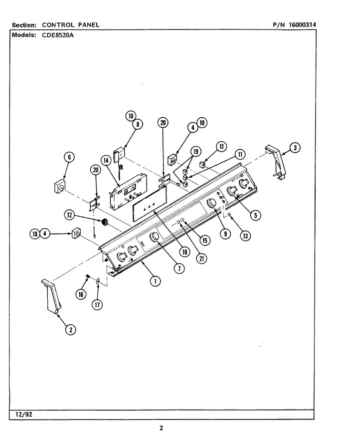 Diagram for CDE8520ACB