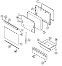 Diagram for 08 - Door/drawer (ce3520srx Series 01)
