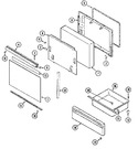 Diagram for 03 - Door/drawer (ce3832srx)